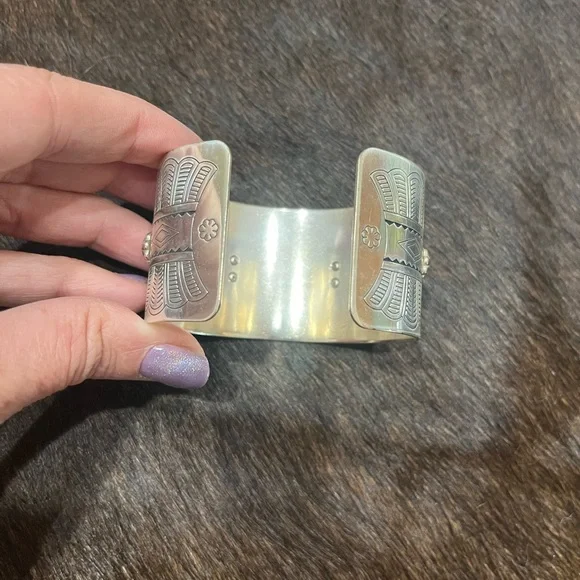 Brighton Silver Bracelet with Intricate Design - Picture 4 of 8